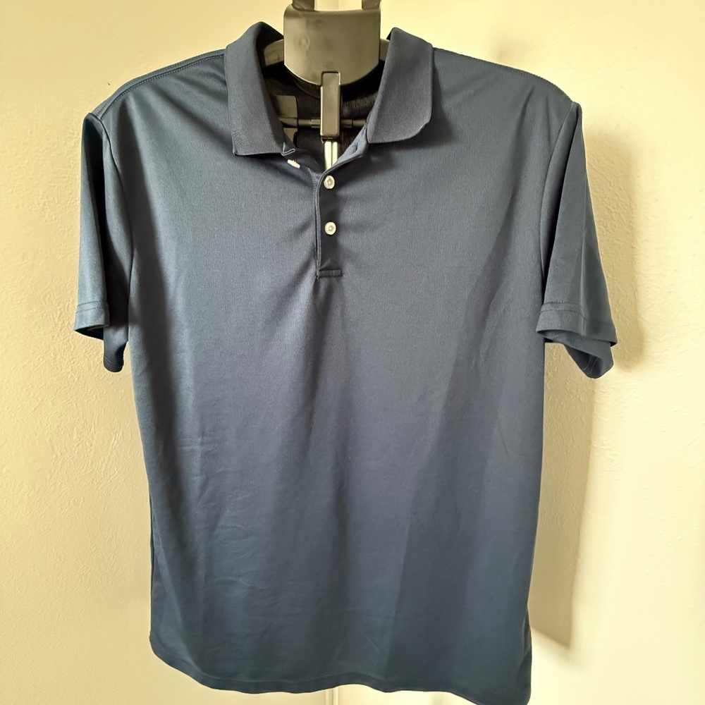 Pinspark Men's Polo - Navy Blue - Size Medium